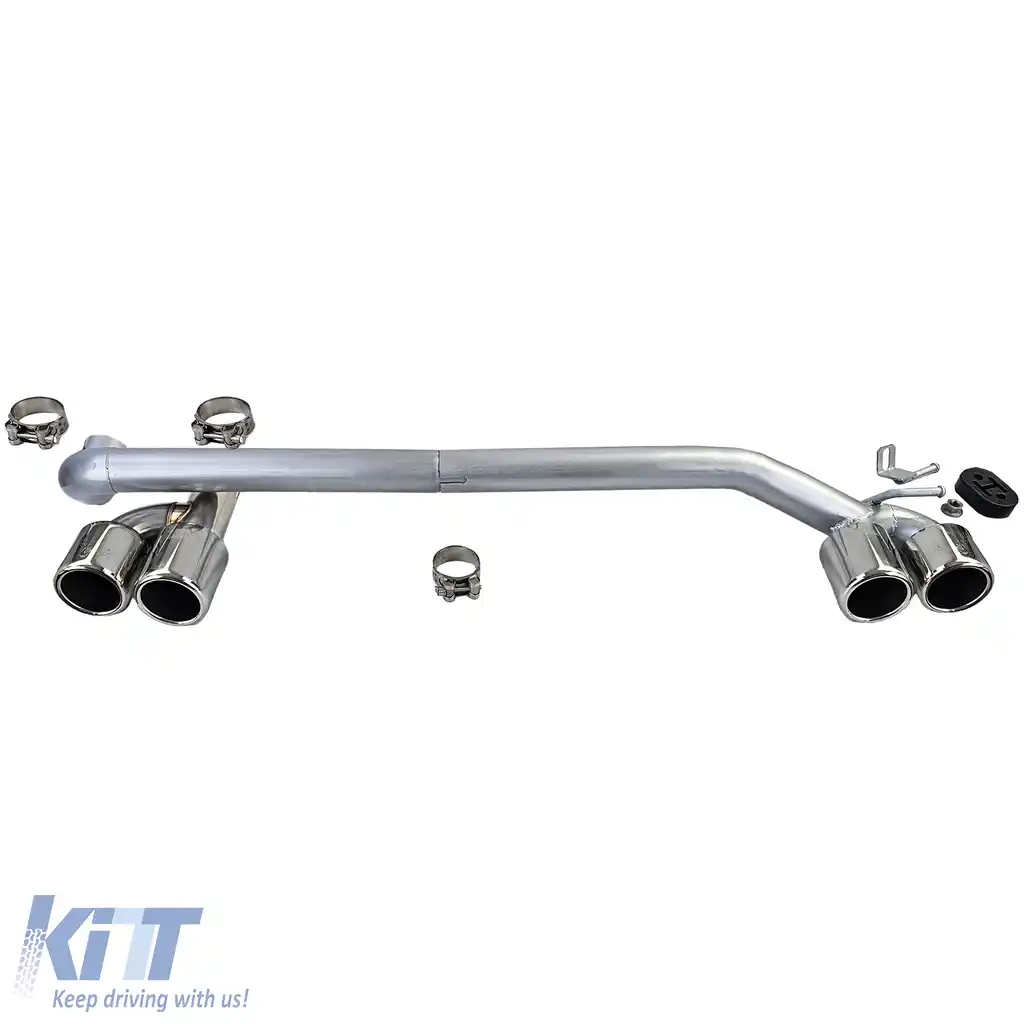Conversie de aspect duplex cu 4 țevi de evacuare, potrivită pentru BMW F30 F31 320 325 328 330-image-6199810