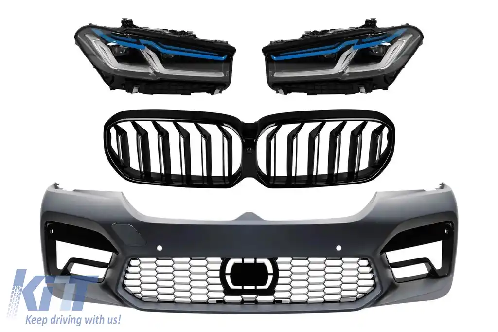 Conversie de tuning pentru fața BMW Seria 5 G30, G31 2018-2020 către M5 F90 LCI 2020-2024