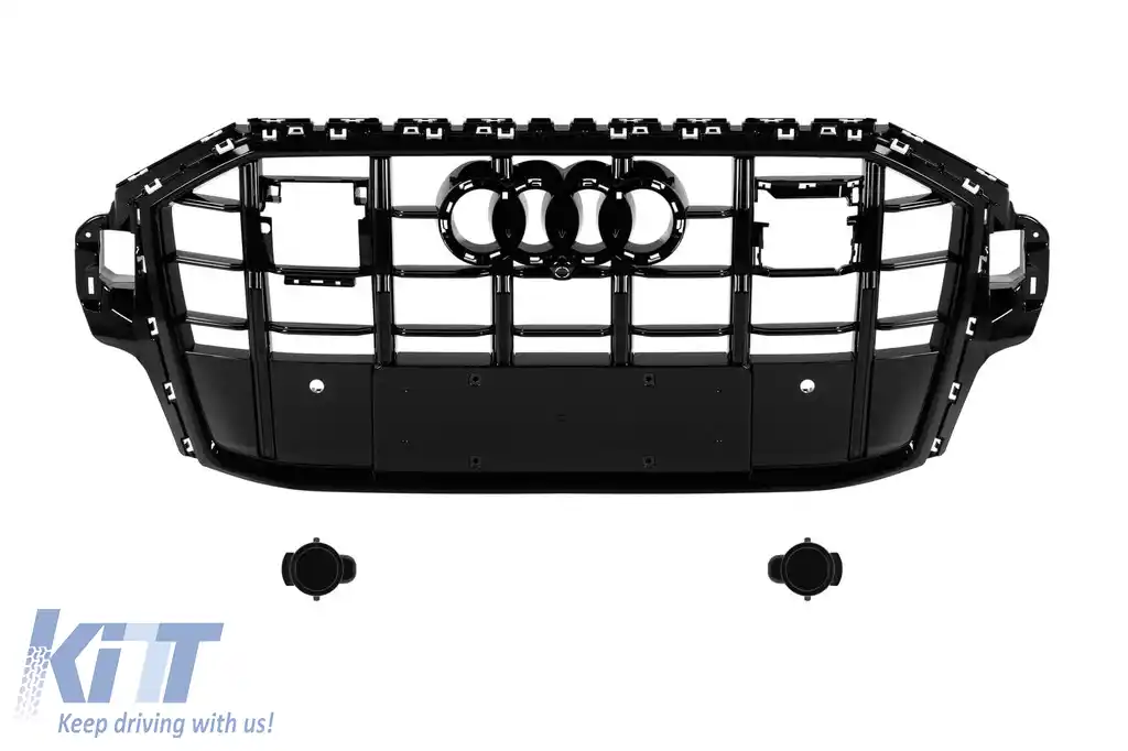 Conversie S-type Tuning potrivită pentru Audi Q7 2016-2019 la Q7 2020-2023 față-image-6139291