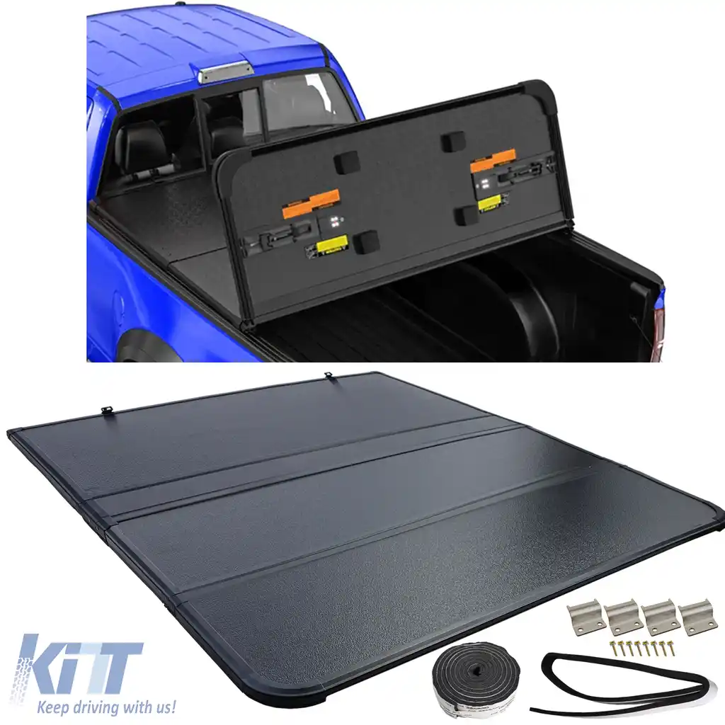 Copertină pliabilă pentru patul de încărcare cu LED pentru Ford Ranger T7 T8 16-23