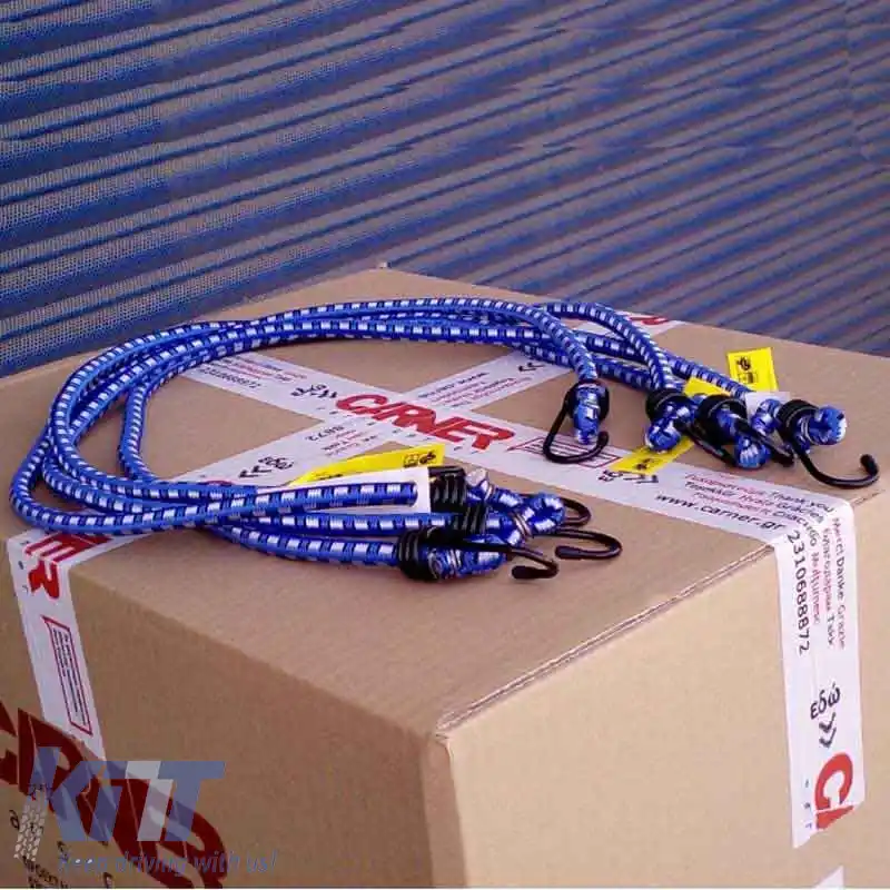 Cordon elastic cu cârlig metalic 8mm x 1m set 4 bucăți-image-6295139
