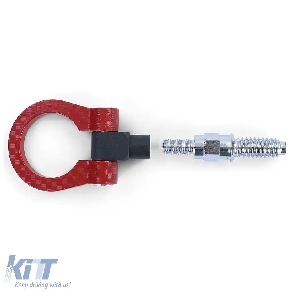 Coroană de remorcare roșie, potrivită pentru BMW E36 E46 E39 E90 E87 Z3 Z4 Mini-image-6193822