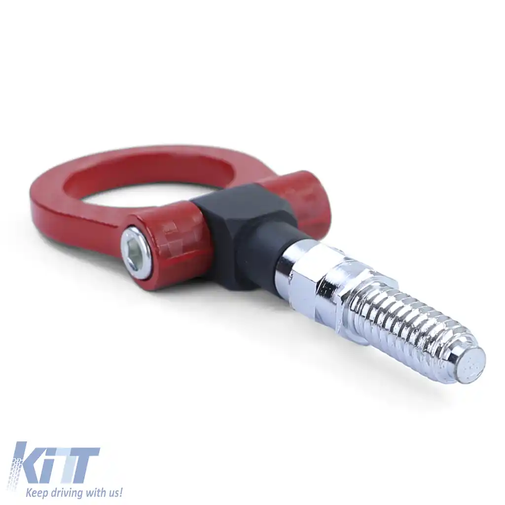 Coroană de remorcare roșie, potrivită pentru BMW E36 E46 E39 E90 E87 Z3 Z4 Mini-image-6193824