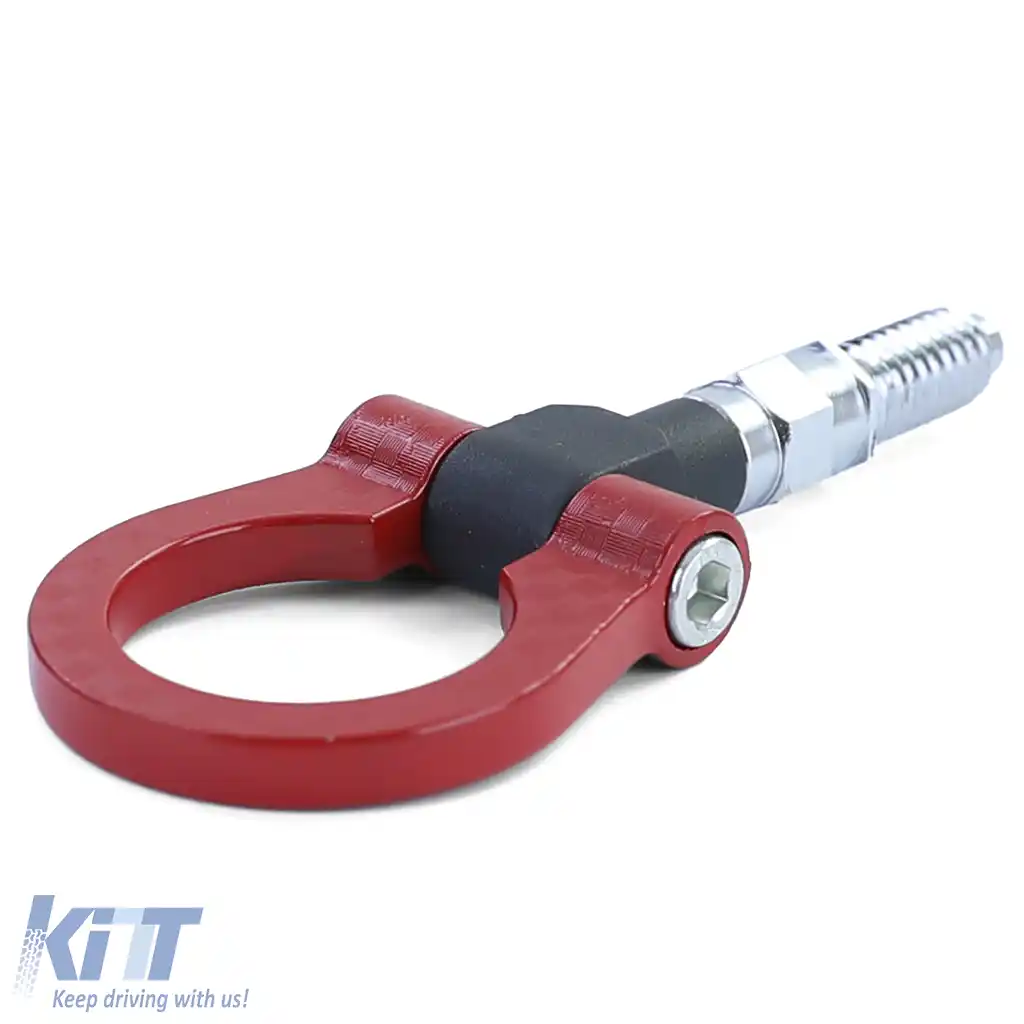 Coroană de remorcare roșie, potrivită pentru BMW E36 E46 E39 E90 E87 Z3 Z4 Mini-image-6193826