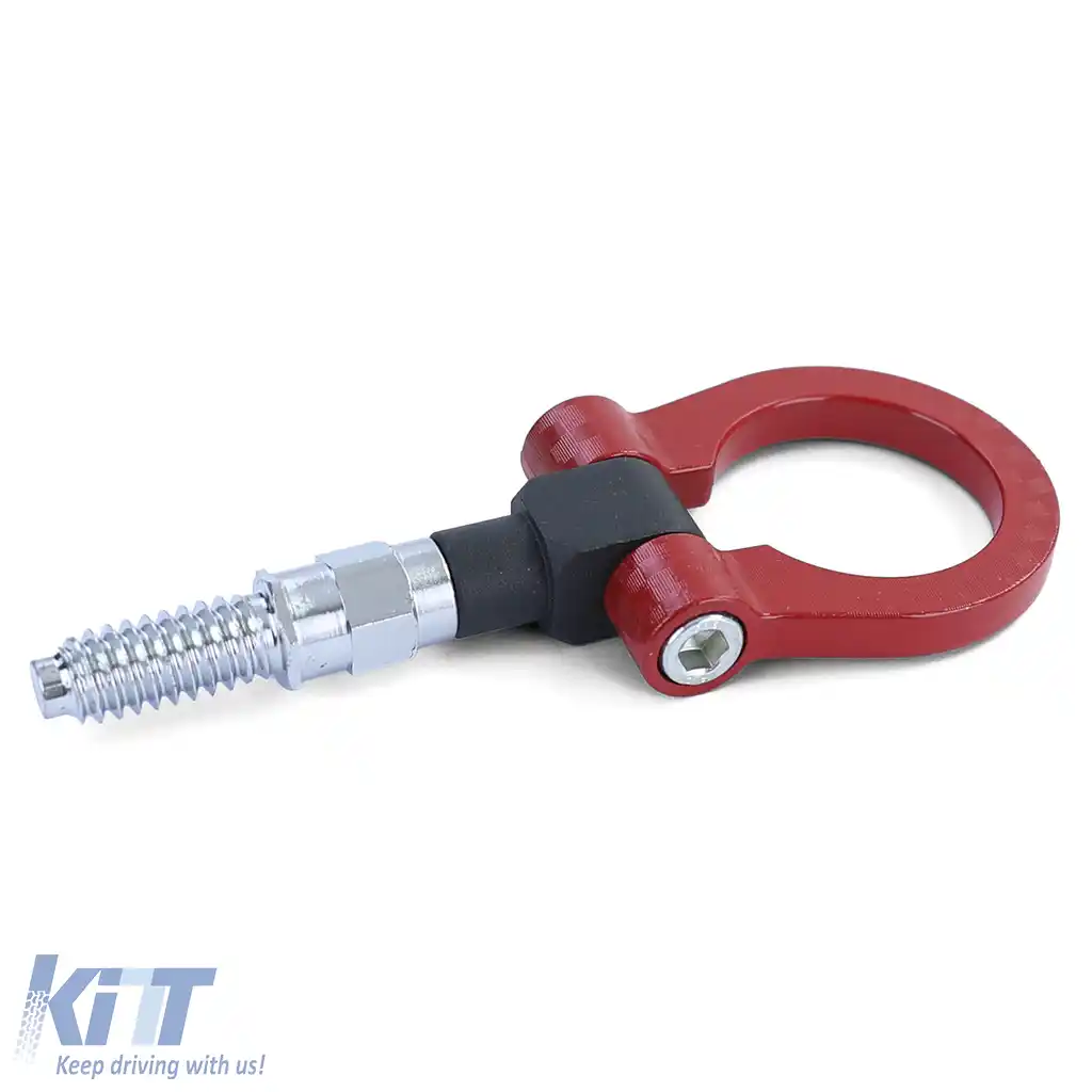 Coroană de remorcare roșie, potrivită pentru BMW E36 E46 E39 E90 E87 Z3 Z4 Mini-image-6193827
