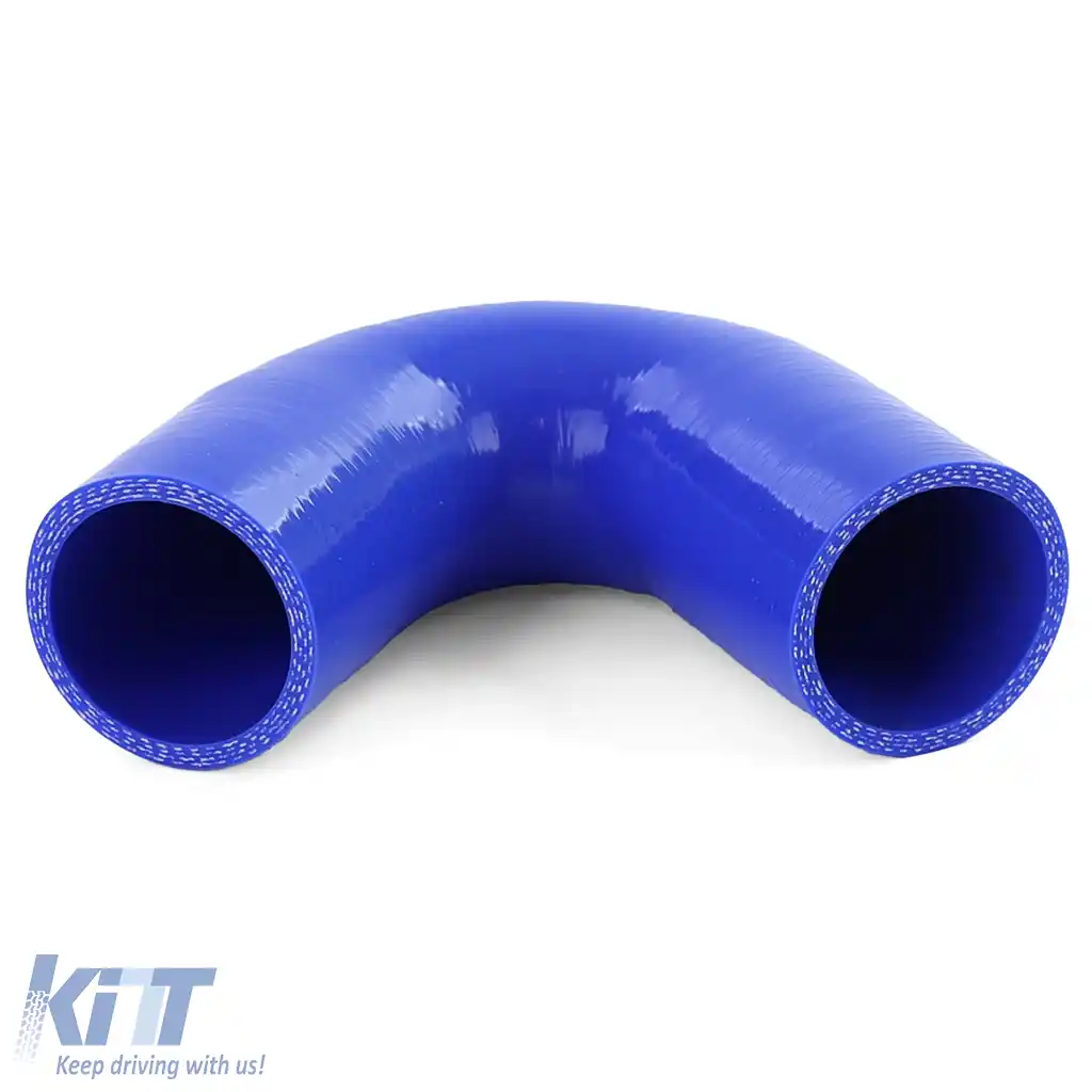 Cot din silicon pentru performanță 102/102mm 135° Ø 51mm albastru-image-6196820