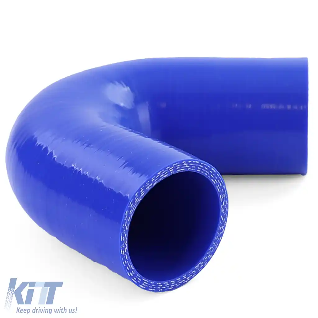 Cot din silicon pentru performanță 102/102mm 135° Ø 51mm albastru-image-6196821