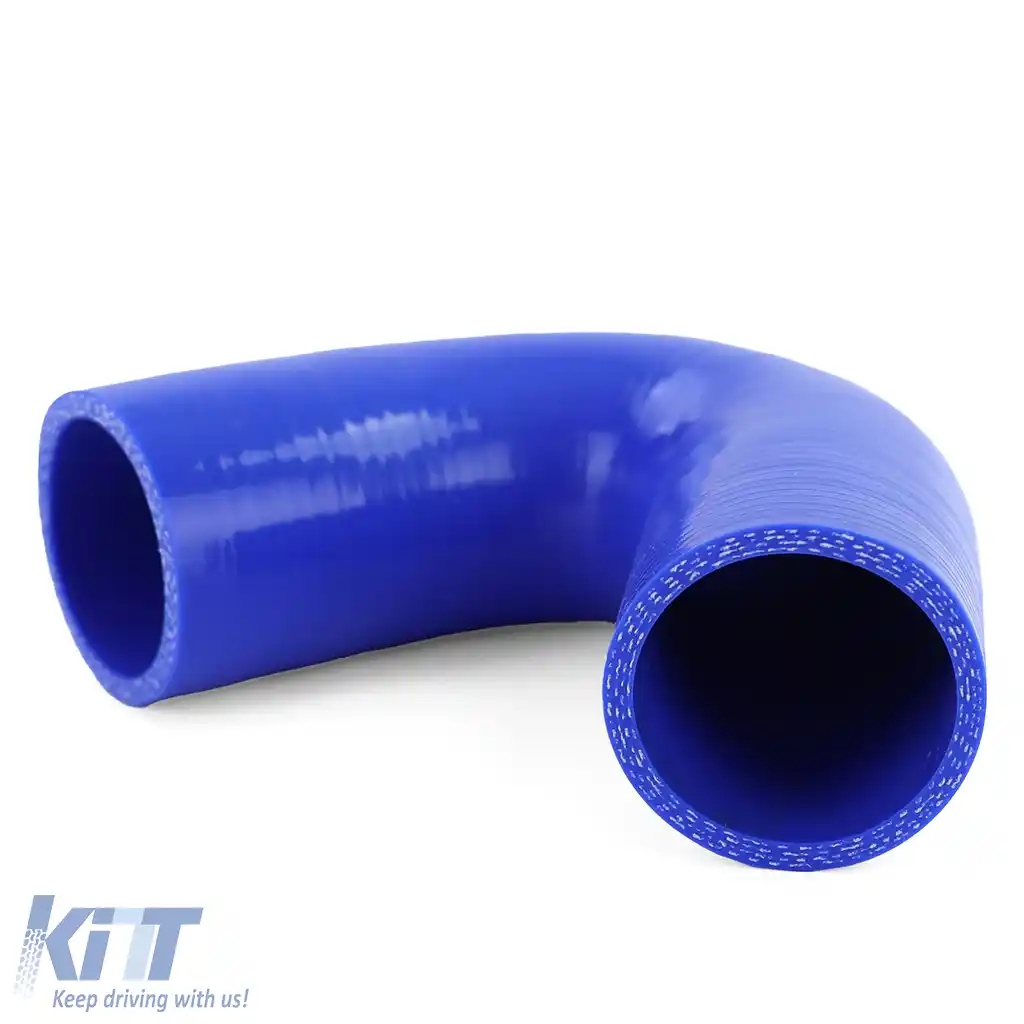 Cot din silicon pentru performanță 102/102mm 135° Ø 51mm albastru-image-6196822