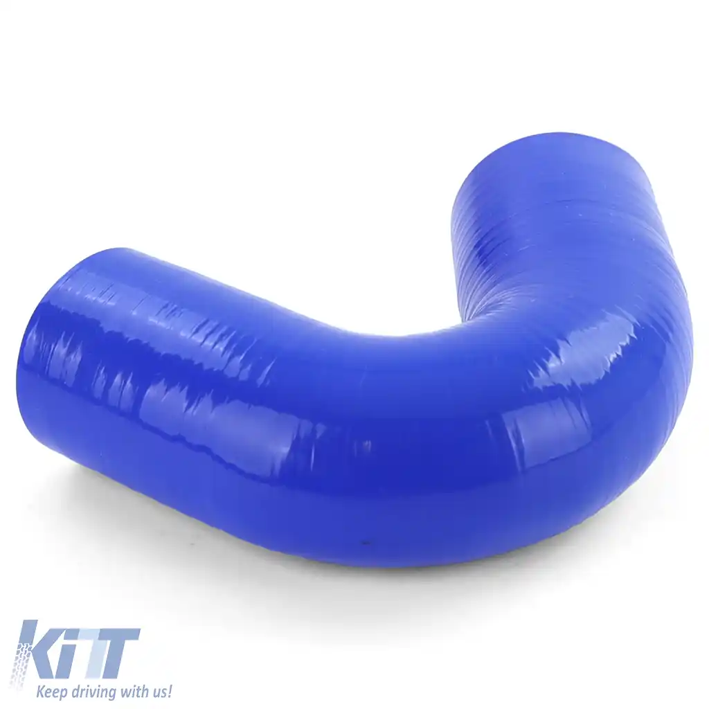 Cot din silicon pentru performanță 102/102mm 135° Ø 51mm albastru-image-6196824