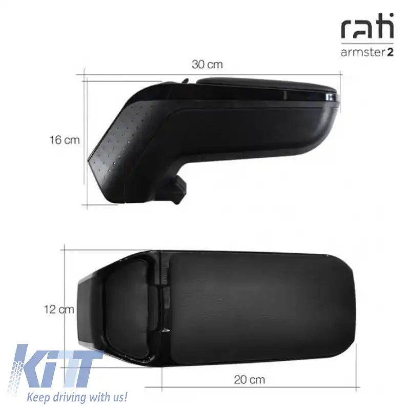 Cotiera Armster 2 potrivită pentru Nissan Note 2013+ Culoare Neagră-image-6299450