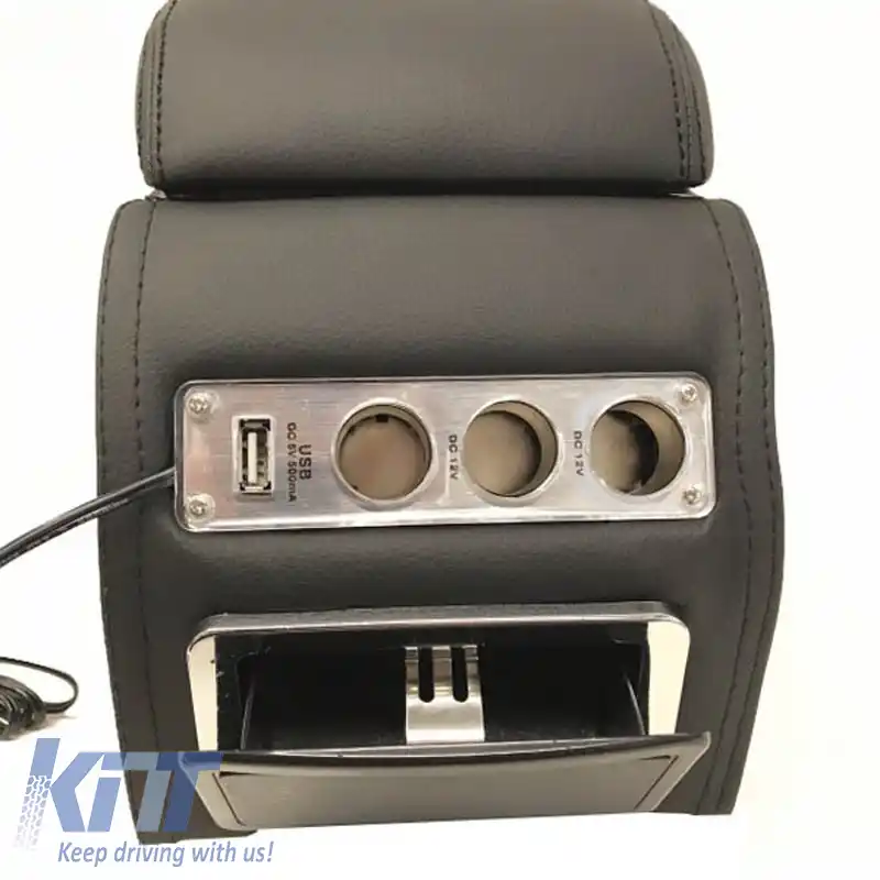Cotiera Auto Luxoasă Cu Încărcător Usb Universal 22215-image-6297194