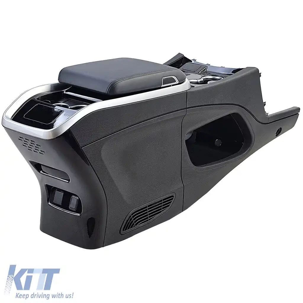 Cotiera centrală premium neagră, potrivită pentru Mercedes Vito W447 automat-image-6194215