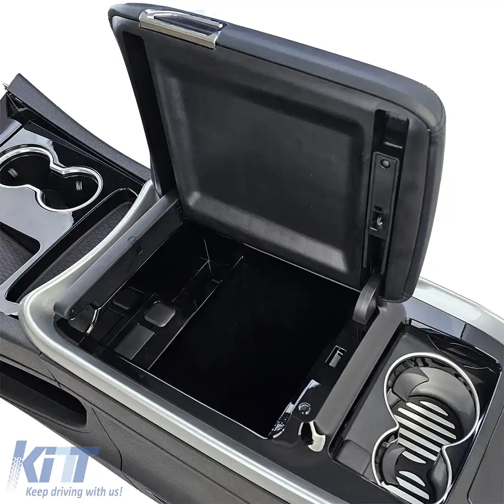 Cotiera centrală premium neagră, potrivită pentru Mercedes Vito W447 automat-image-6194220