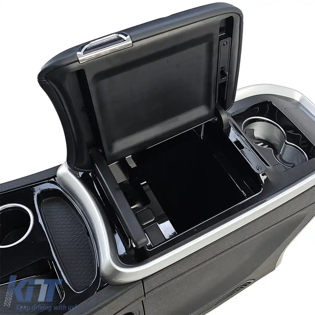 Cotiera centrală premium neagră, potrivită pentru Mercedes Vito W447 automat-image-6194221