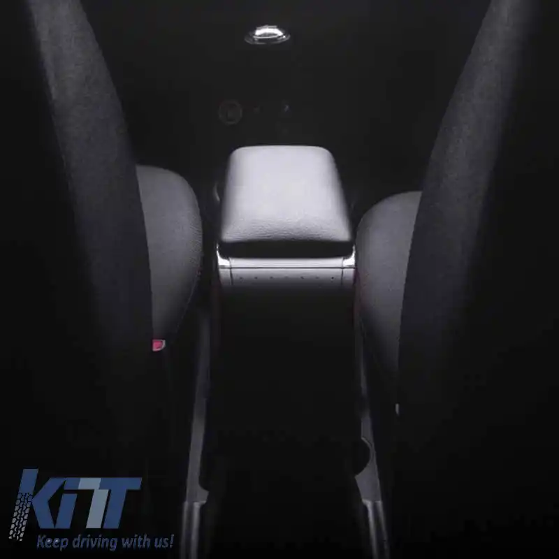 Cotiere Armster S potrivită pentru Seat Leon 4 (KL1/KL8) 2020+ (+Cablu de extensie 12V) Culoare neagră-image-6296131