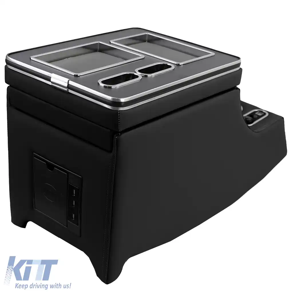 Cotiere centrală neagră potrivită pentru Mercedes Viano W639 V-Class W447 03-19-image-6205802