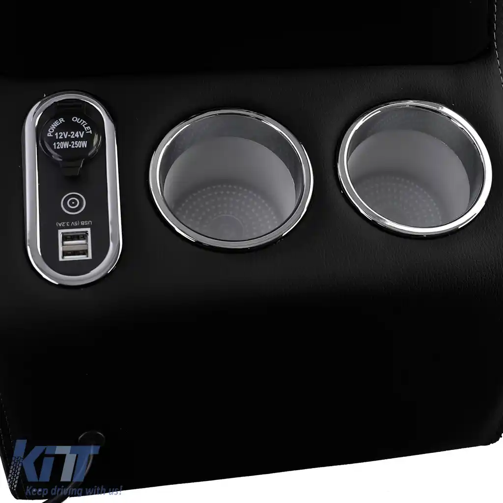 Cotiere centrală neagră potrivită pentru Mercedes Viano W639 V-Class W447 03-19-image-6205804