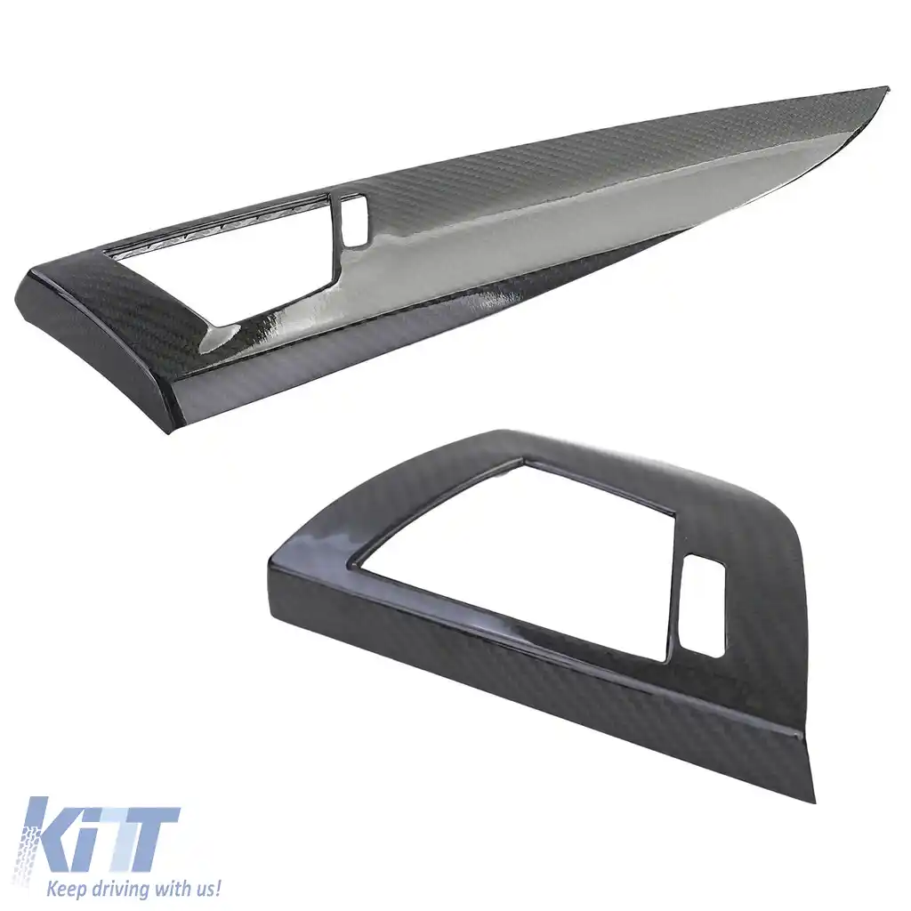 Covoare de trim pentru tabloul de bord din carbon real, potrivite pentru BMW Seria 1 F20 F21 11-19-image-6206693