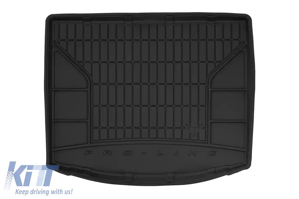 Covor de cauciuc Frogum ProLine potrivit pentru Suzuki SX4 S-Cross 2013-2018, S-Cross Lift după 2018 cu podeaua portbagajului în poziția inferioară