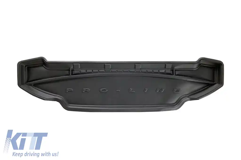 Covor de cauciuc Frogum ProLine potrivit pentru Kia Carens 2013-2018 7 locuri cu scaunele din a treia linie ridicate