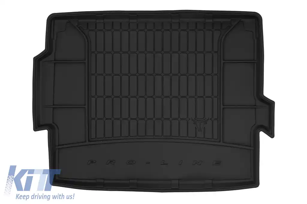 Covor de cauciuc Frogum ProLine potrivit pentru Opel Grandland X după 2017 cu podeaua portbagajului în poziția superioară