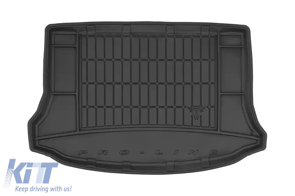 Covor de cauciuc Frogum ProLine potrivit pentru Volvo V40 break 2012-2019 cu roată de rezervă temporară