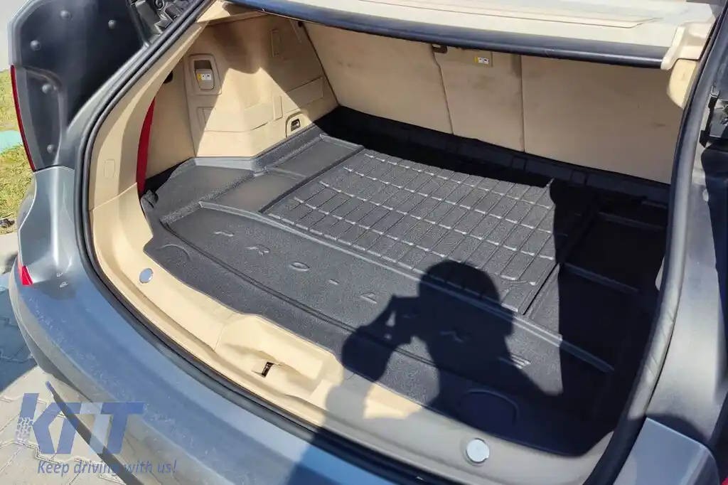 Covor de cauciuc Frogum ProLine potrivit pentru BMW seria 5 F07 GT 2009-2017 fără compartiment de încărcare suplimentar-image-6233737