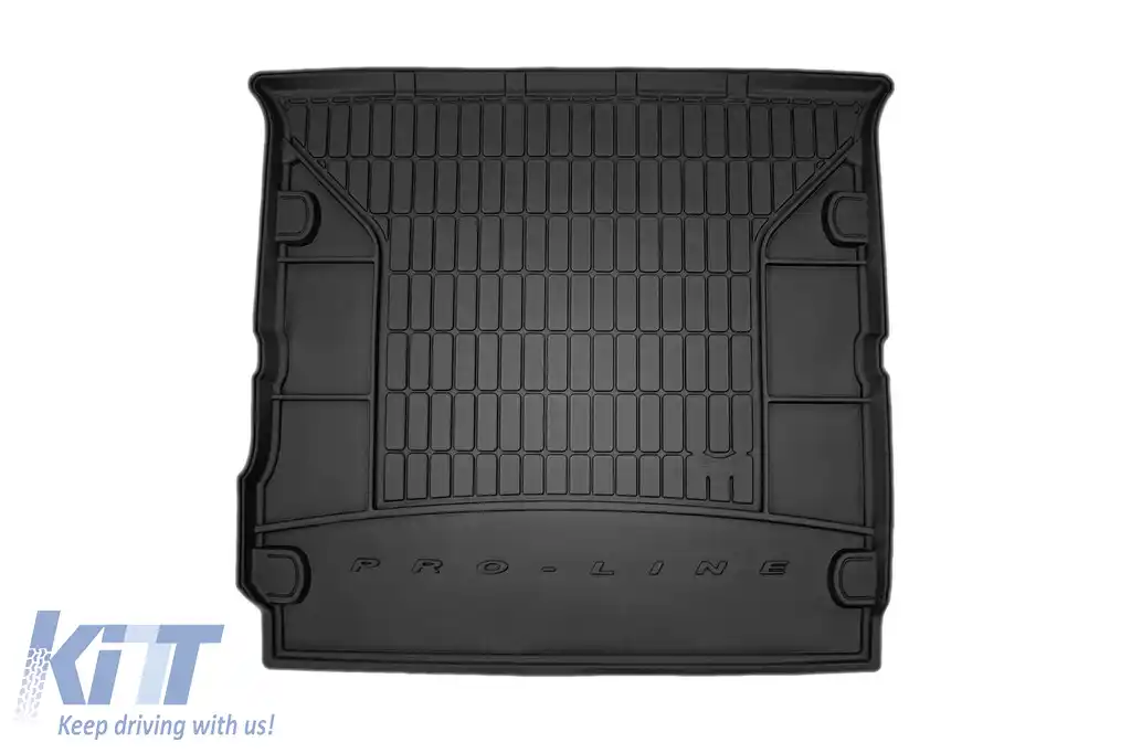 Covor de cauciuc Frogum ProLine potrivit pentru Nissan Pathfinder 2005-2015 7 locuri cu rândul 3 de scaune pliat