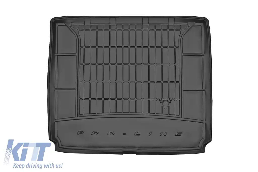 Covor de cauciuc Frogum ProLine potrivit pentru Mercedes B class W245 2005-2011 cu podeaua portbagajului în poziția superioară