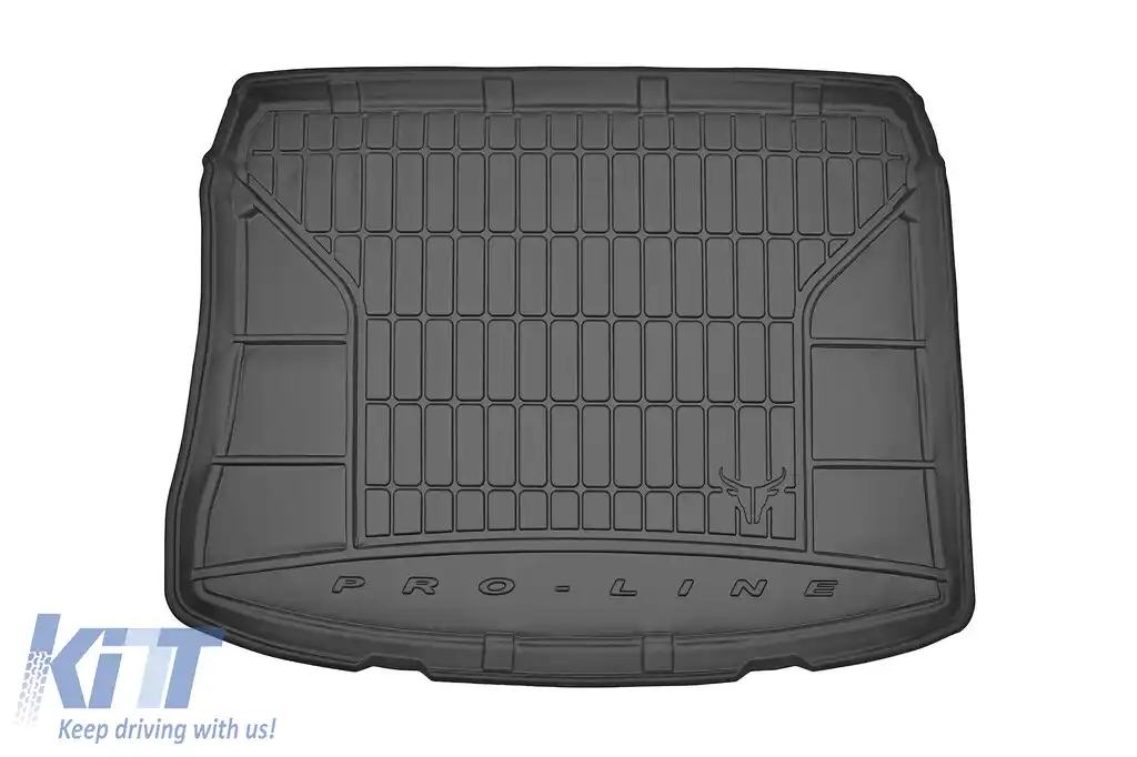 Covor de cauciuc Frogum ProLine potrivit pentru Audi A3 Sportback 2003-2013, versiunea Quattro, fără compartiment de încărcare suplimentar