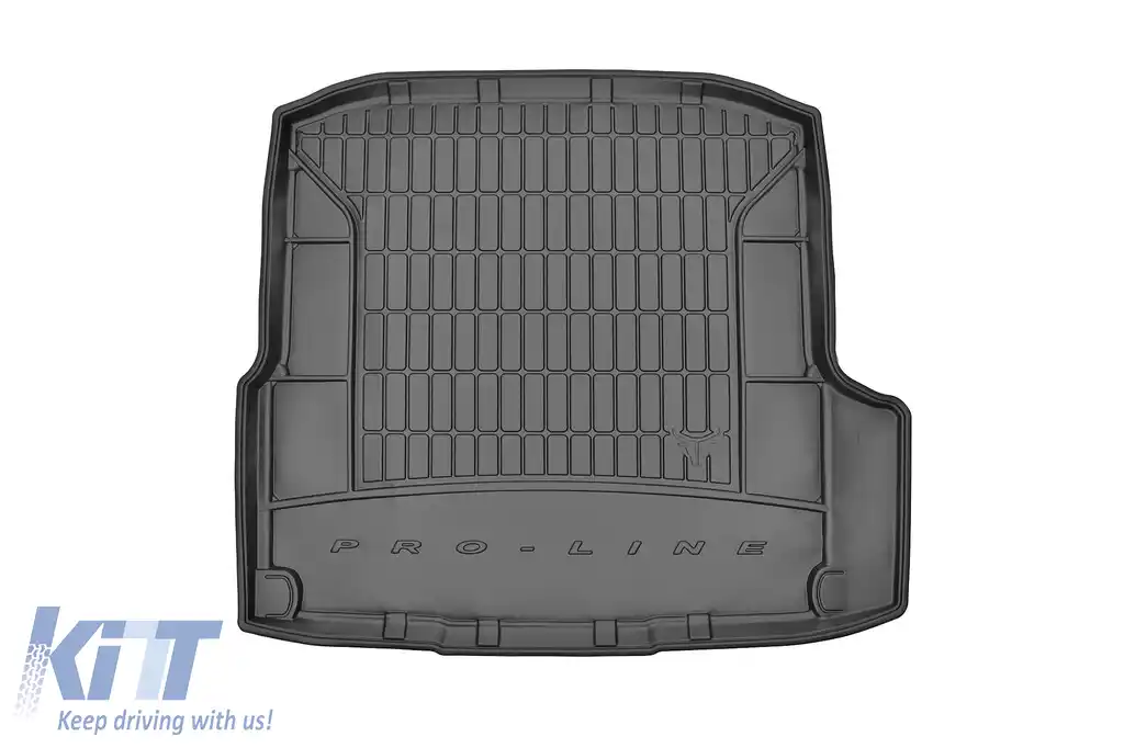 Covor de cauciuc Frogum ProLine potrivit pentru Skoda Octavia wagon 2012-2019 cu o nișă pe partea dreaptă