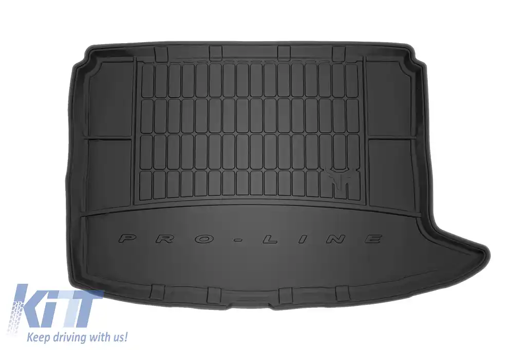 Covor de cauciuc Frogum ProLine potrivit pentru Citroën C4 coupe 2004-2010 3 uși, fără compartiment de încărcare suplimentar