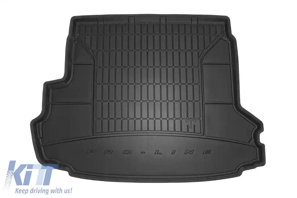 Covor de cauciuc Frogum ProLine potrivit pentru Nissan X-Trail 2008-2013 cu organizator în portbagaj
