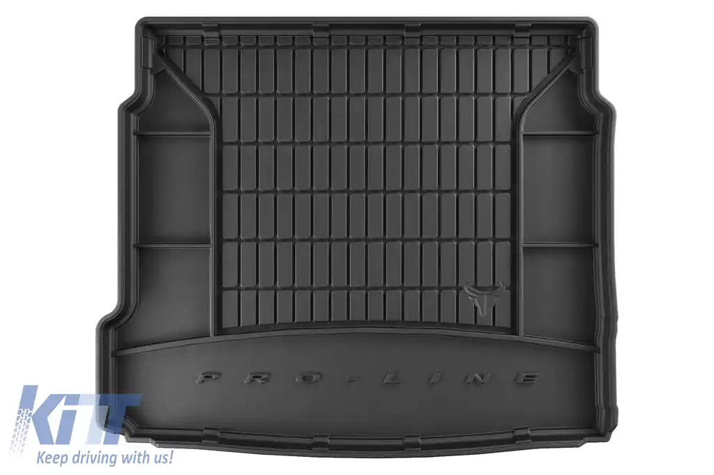 Covor de cauciuc Frogum ProLine potrivit pentru Peugeot 508 hatchback după 2018 5 uși, versiune fără podea de portbagaj ajustabilă