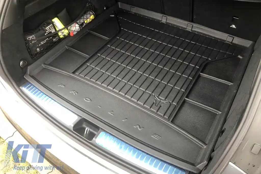 Covor de cauciuc Frogum ProLine potrivit pentru Mercedes GLE W167 după 2019, fără buzunare laterale, versiune-image-6234250