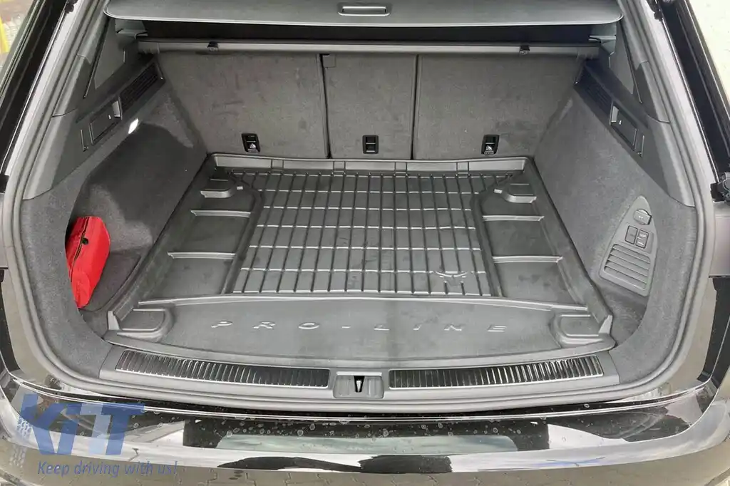 Covor de cauciuc Frogum ProLine potrivit pentru Volkswagen Touareg după 2018, fără buzunare laterale-image-6234283