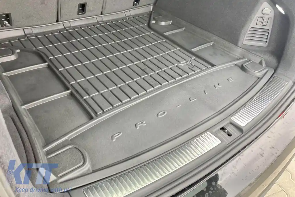 Covor de cauciuc Frogum ProLine potrivit pentru Volkswagen Touareg după 2018, fără buzunare laterale-image-6234285