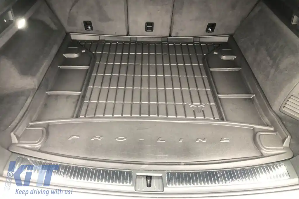 Covor de cauciuc Frogum ProLine potrivit pentru Volkswagen Touareg după 2018, fără buzunare laterale-image-6234286