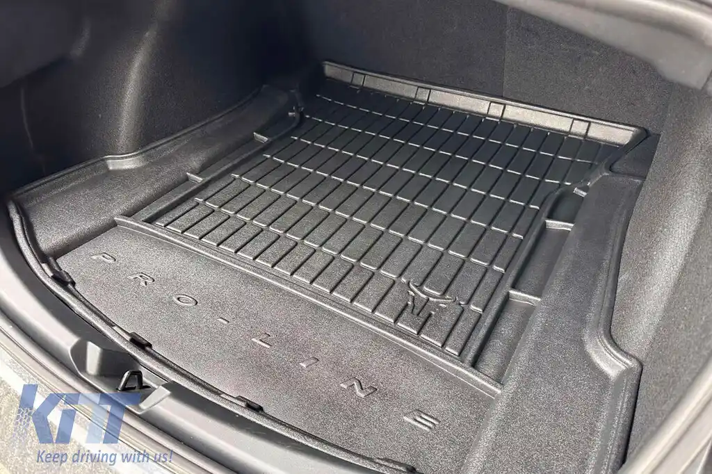 Covor de cauciuc Frogum ProLine potrivit pentru Tesla Model 3 după 2017 pentru portbagajul din spate-image-6234298