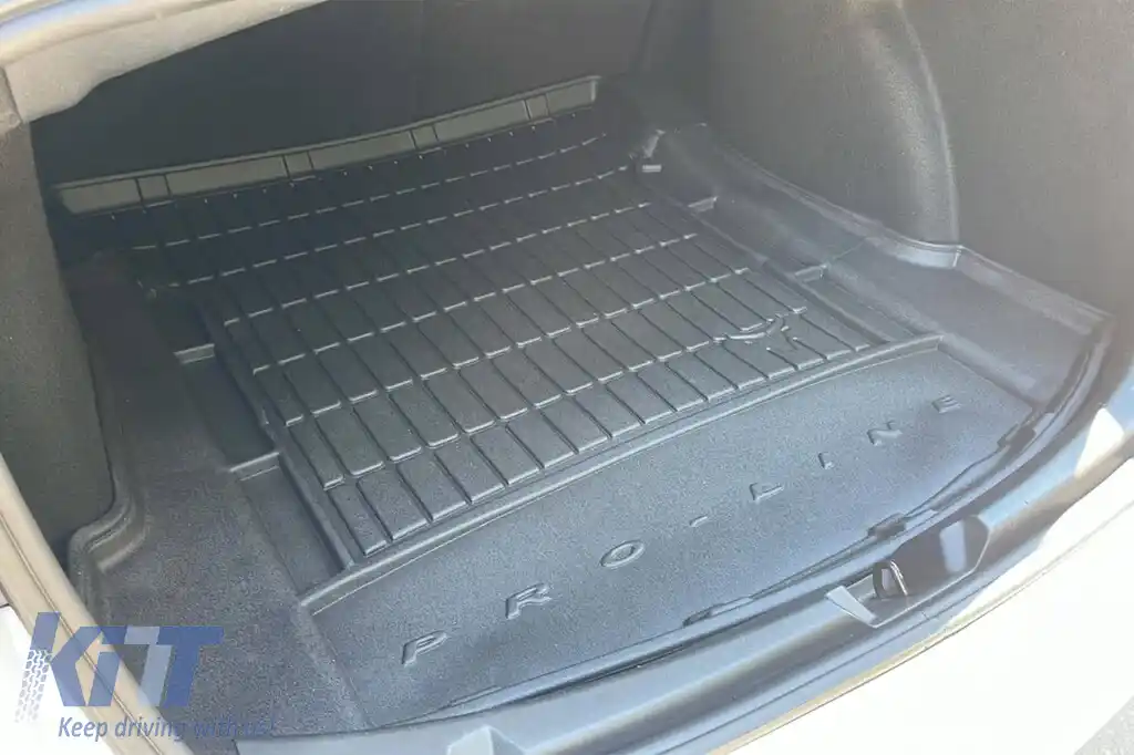 Covor de cauciuc Frogum ProLine potrivit pentru Tesla Model 3 după 2017 pentru portbagajul din spate-image-6234299
