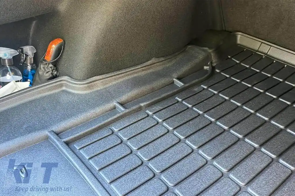 Covor de cauciuc Frogum ProLine potrivit pentru Tesla Model 3 după 2017 pentru portbagajul din spate-image-6234300