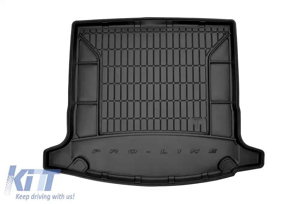 Covor de cauciuc Frogum ProLine potrivit pentru Mercedes CLA X118 coupe după 2019, cu organizator în portbagaj, cu buzunare laterale