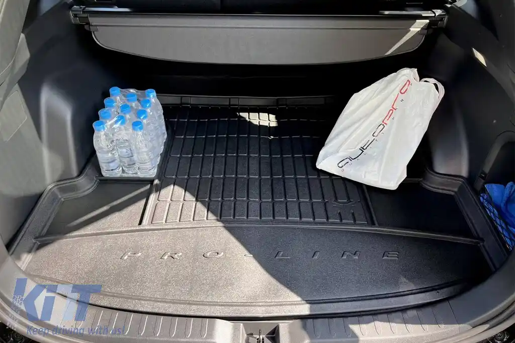 Covor de cauciuc Frogum ProLine potrivit pentru Toyota Rav4 după 2018 cu podeaua portbagajului în poziția superioară-image-6234366
