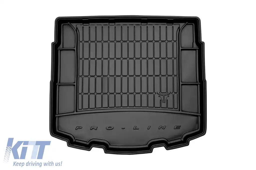 Covor de cauciuc Frogum ProLine potrivit pentru Toyota Corolla wagon după 2019 cu podeaua portbagajului în poziția inferioară