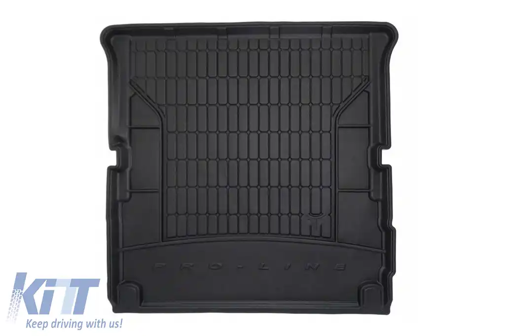 Covor de cauciuc Frogum ProLine potrivit pentru BMW X7 G07 după 2018 7 locuri cu rândul 3 de scaune pliat
