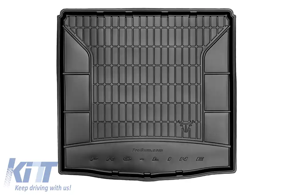 Covor de cauciuc Frogum ProLine potrivit pentru Mazda 3 sedan 2013-2018 fără buzunare laterale