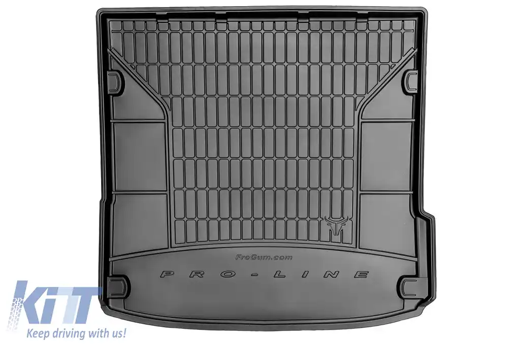 Covor de cauciuc Frogum ProLine potrivit pentru Audi Q7 2006-2015, 5 locuri