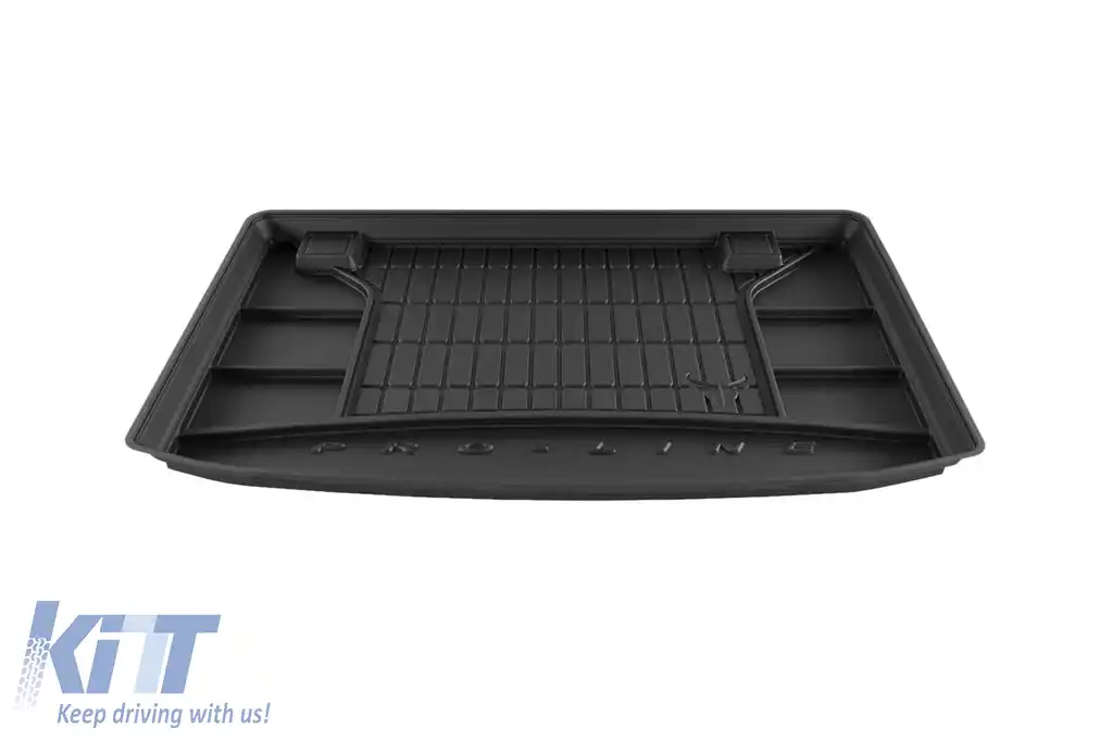 Covor de cauciuc Frogum ProLine potrivit pentru Kia Venga 2009-2019 cu podeaua portbagajului în poziția inferioară-image-6235088