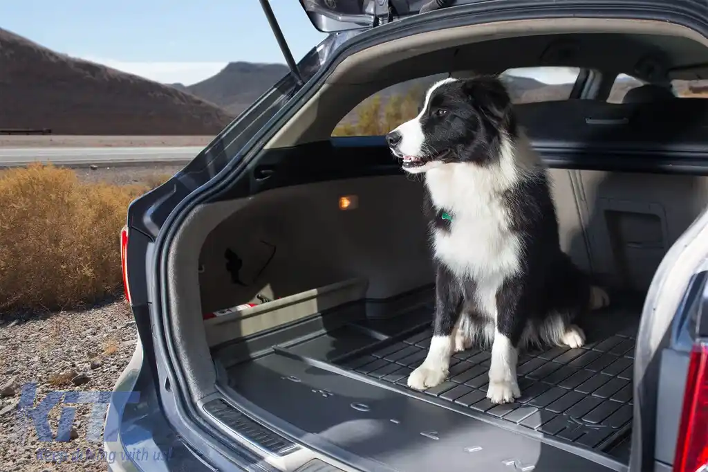 Covor de cauciuc Frogum ProLine potrivit pentru Kia Venga 2009-2019 cu podeaua portbagajului în poziția inferioară-image-6235090