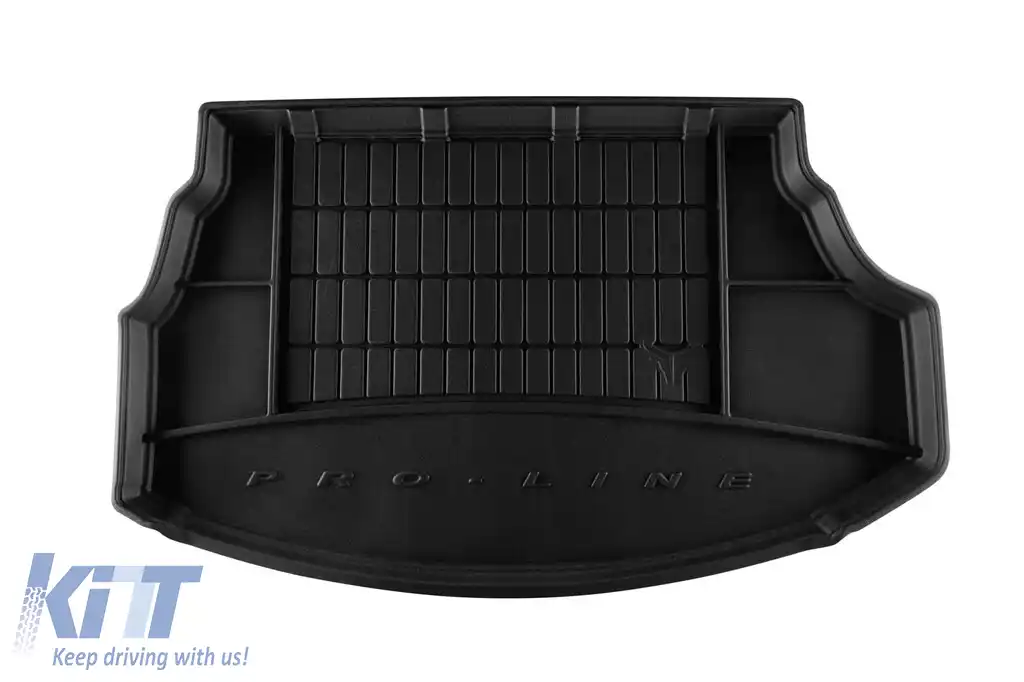 Covor de cauciuc Frogum ProLine potrivit pentru Lexus UX Hybrid după 2018 cu podeaua portbagajului în poziția superioară